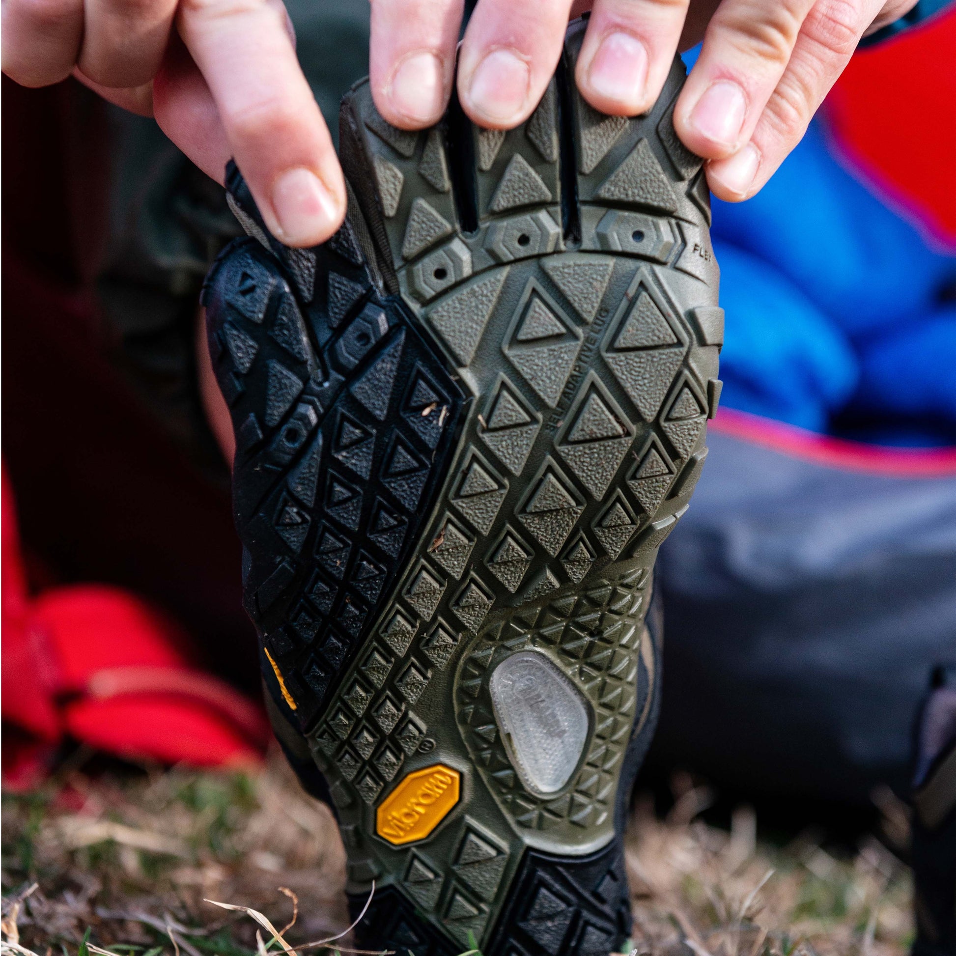Vibram Fivefingers Vibram Fivefingers V-Trail 2.0 Ivy/Schwarz - FF19M7602