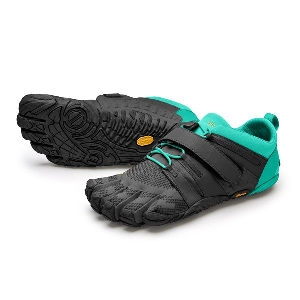 Vibram FiveFingers V-Train 2.0 Damen - Barfussschuhe Schwarz/Türkis