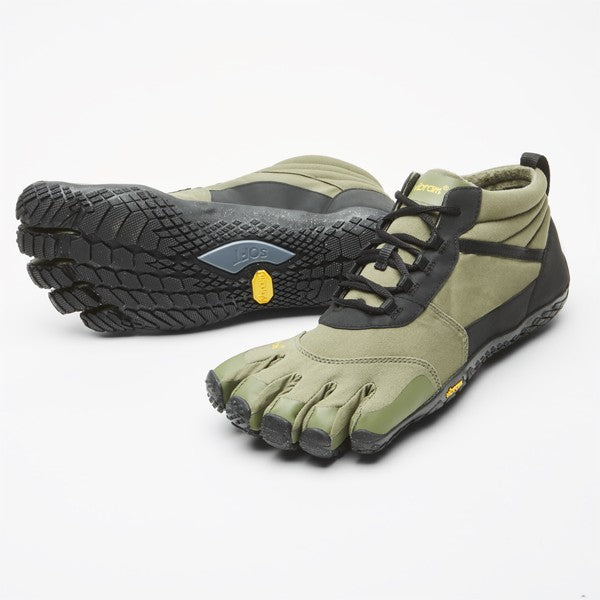 Vibram Barfussschuhe V-Trek Insulated Olive/Schwarz
