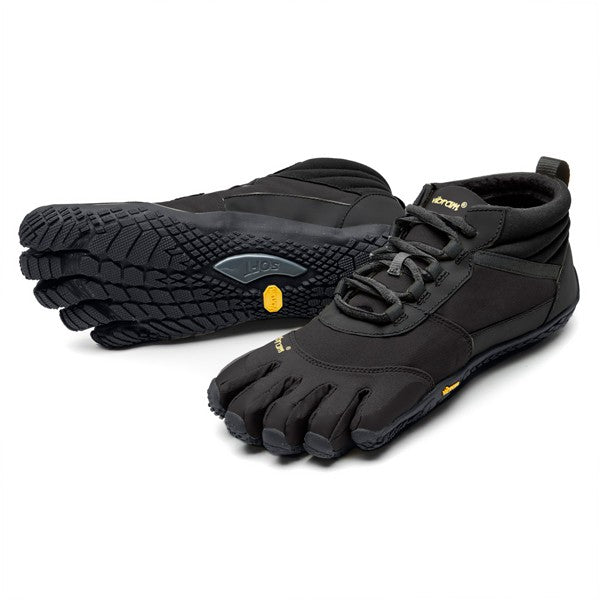 Vibram Barfussschuhe V-Trek Insulated Dame Schwarz