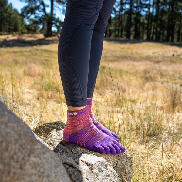Chaussettes Injinji Trail pour femmes MDW Mini-Crew - Jupiter Toe