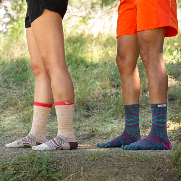 Injinji Trail Chaussettes à bout mi-épais pour femmes Spure