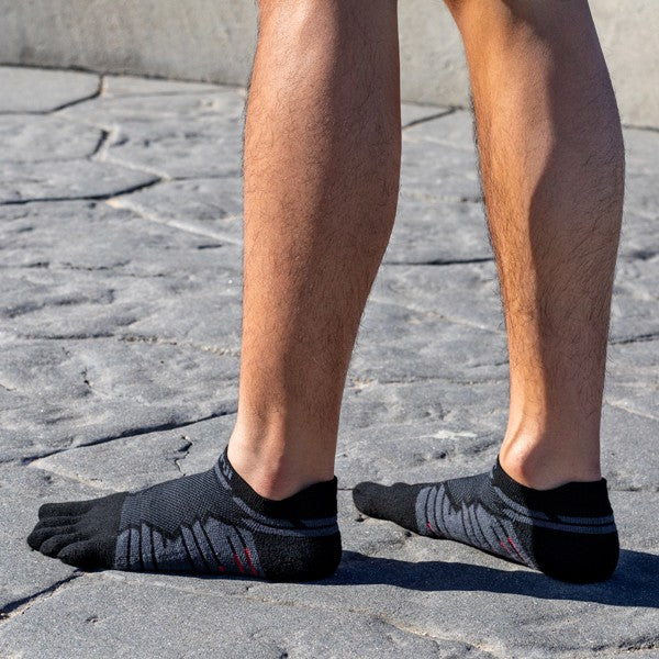 Injinji Ultra Run No-Show Onyx