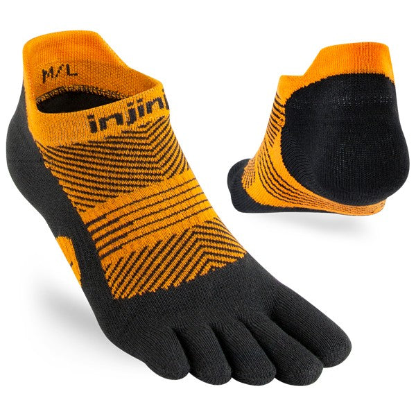 Injinji Damen Run Lightweight No-Show Tiger