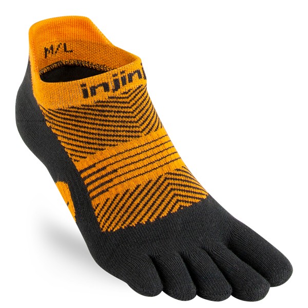 Injinji Damen Run Lightweight No-Show Tiger