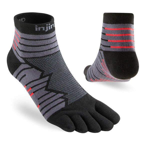 Injinji Ultra Run Mini-Crew Onyx