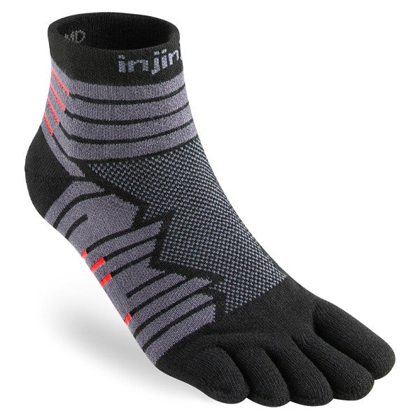 Injinji Ultra Run Mini-Crew Onyx