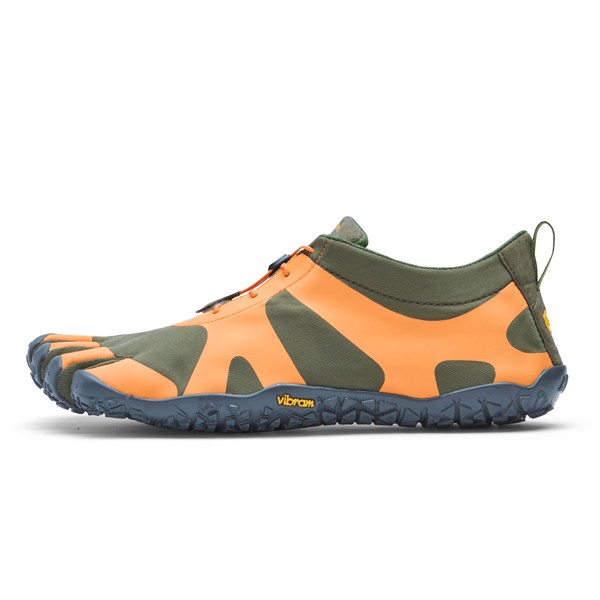 Vibram V-Alpha - Barfussschuhe Military/Orange