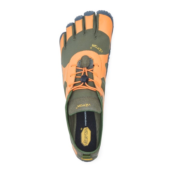 Vibram V-Alpha - Barfussschuhe Military/Orange