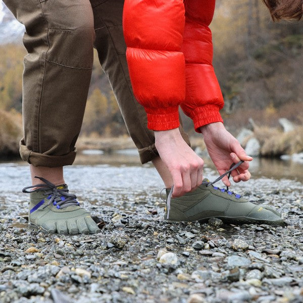 Vibram  Barfussschuhe V-Trek Dame Military Grün