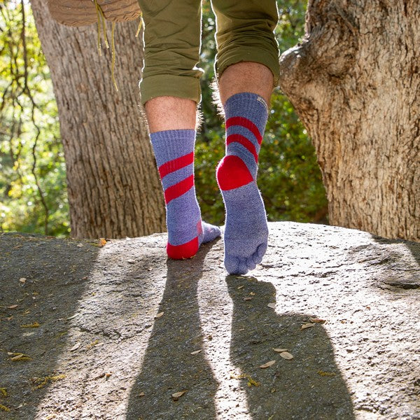 Injinji Outdoor Midweight Crew Nüwool Blau Gr.S