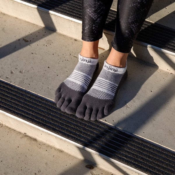 Injinji Damen Run No-Show Grau