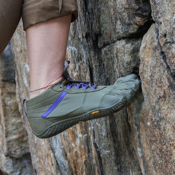 Vibram  Barfussschuhe V-Trek Dame Military Grün
