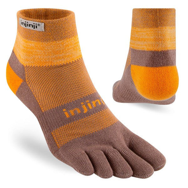 Injinji Trail Midweight Mini-Crew - Zehensocken Earth