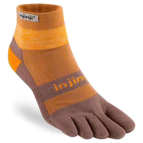 Injinji Trail Midweight Mini-Crew - Zehensocken Earth