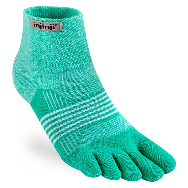 Injinji Zehensocken Dames Trail MDW Mini-Crew Frost