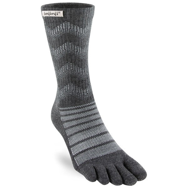 Injinji Midweight Crew Wolle- Zehensocken Slate