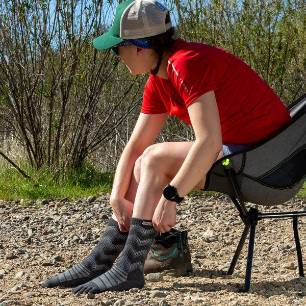 Injinji Midweight Crew Wolle- Zehensocken Slate