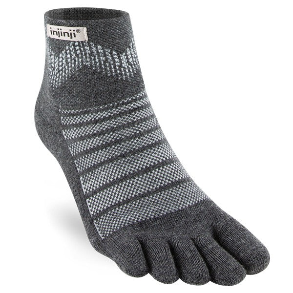 Injinji   Outdoor MDW Mini-Crew - Zehensocken Anthrazit