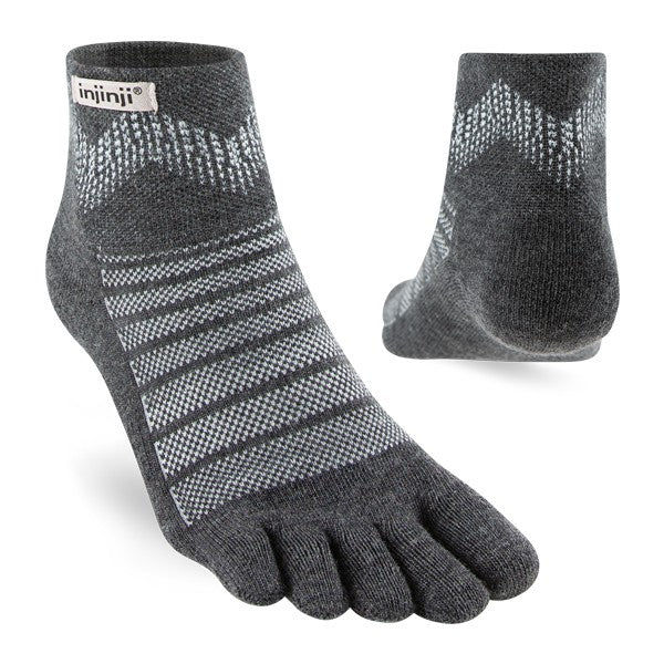 Injinji   Outdoor MDW Mini-Crew - Zehensocken Anthrazit