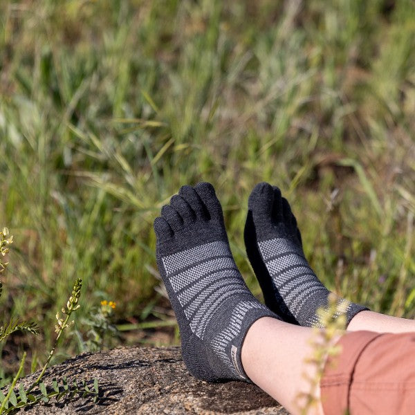Injinji   Outdoor MDW Mini-Crew - Zehensocken Anthrazit