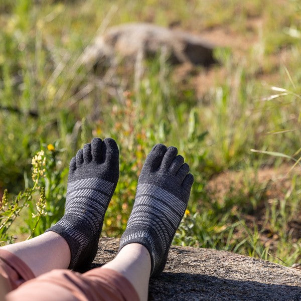 Injinji   Outdoor MDW Mini-Crew - Zehensocken Anthrazit