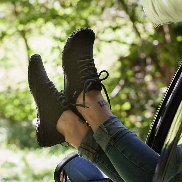 Ballop Corso - Barfussschuhe Grau