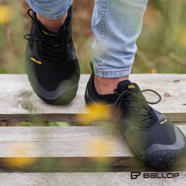 Ballop Barfussschuhe Serengeti Schwarz