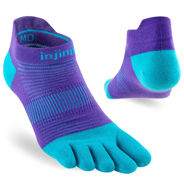 Injinji Run Lightweight No-Show Lupine