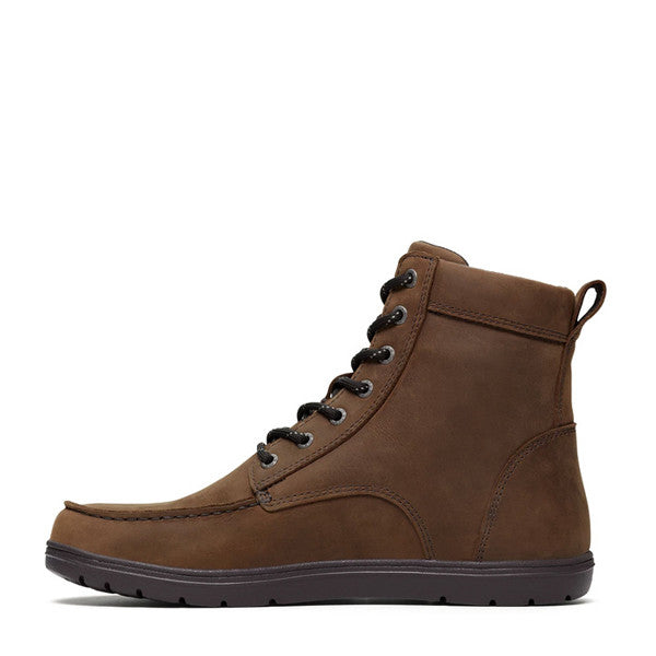 Lems Boulder Boot - Barfussschuhe Waterproof Weathered Umber