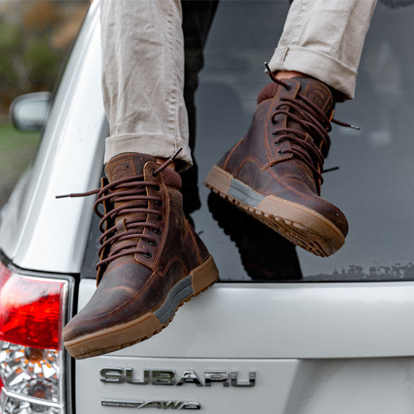 Lems Boulder Boot Summit - Barfussschuhe  Braun