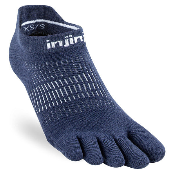 Injinji Women's Run Lightweight No-Show Navy