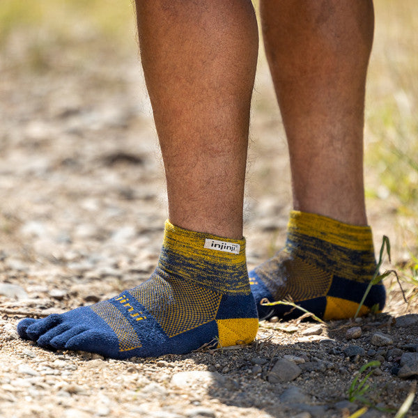 Injinji Trail Mini-Crew Zehensocken  Moonlit