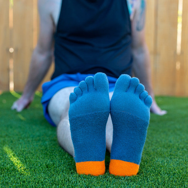 Injinji Trail MIni-Crew Zehensocken Wave