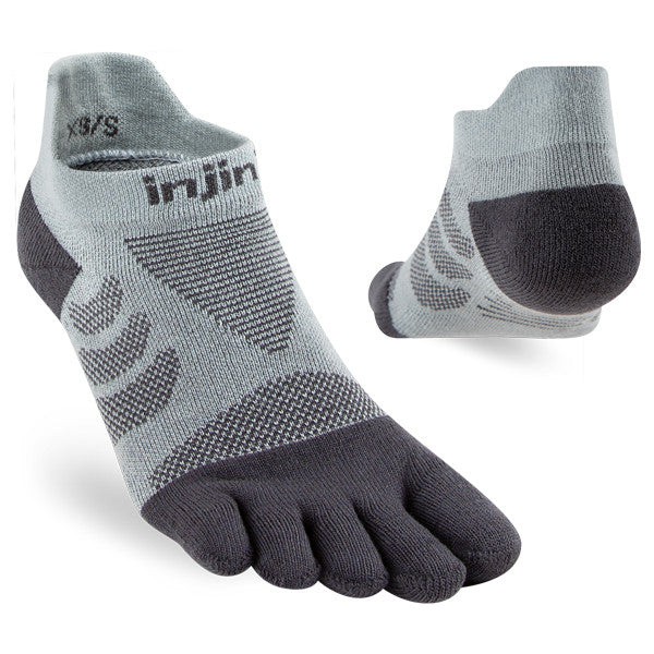Injinji Damen Ultra Run No-Show Grau
