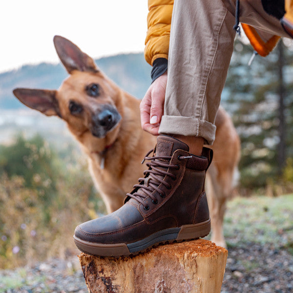 Lems Boulder Boot Summit - Barfussschuhe  Braun