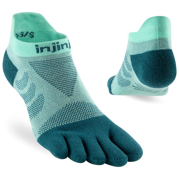 Injinji Women Ultra Run No-Show Glacier