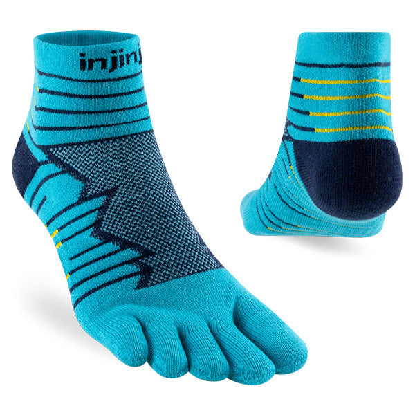 Injinji Ultra Run Mini-Crew Pacific Blue