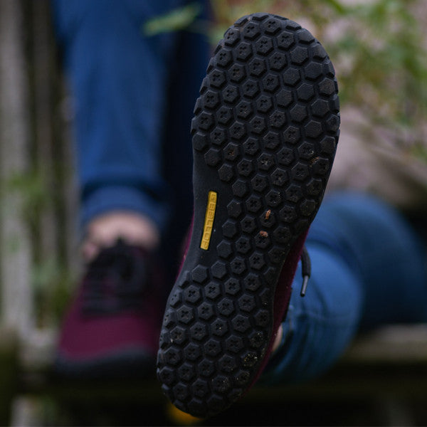 Ballop  Barfussschuhe Corso Bordeau