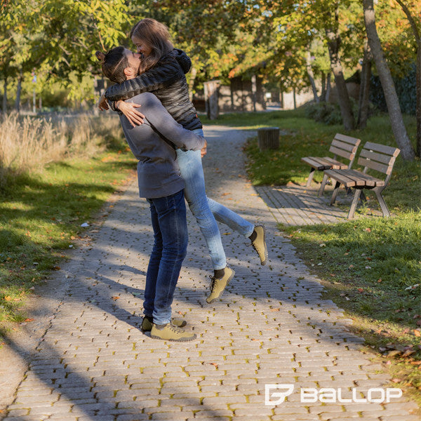 Ballop Barfussschuhe Corso Olive