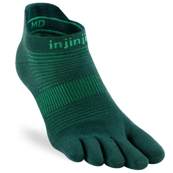 Injinji Run Lightweight No-Show Jade