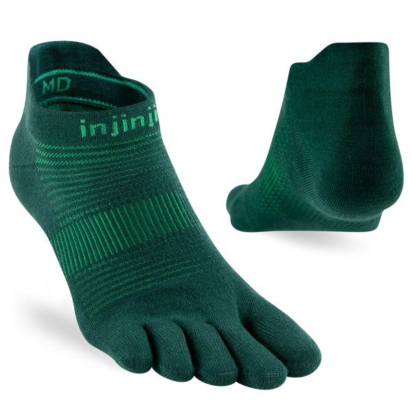 Injinji Run Lightweight No-Show Jade