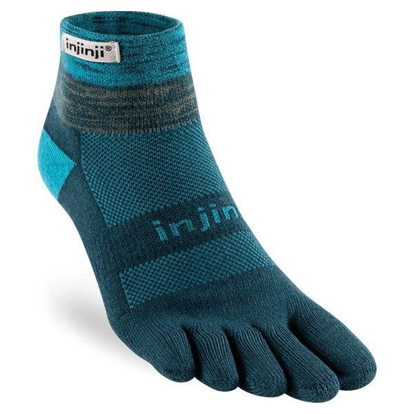 Injinji Trail Mini-Crew  Zehensocken Midnight
