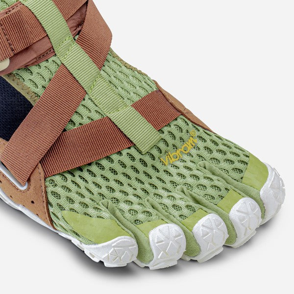 VibramFivefingers Breezandal - Barfussschuhe Olive Grün/Braun
