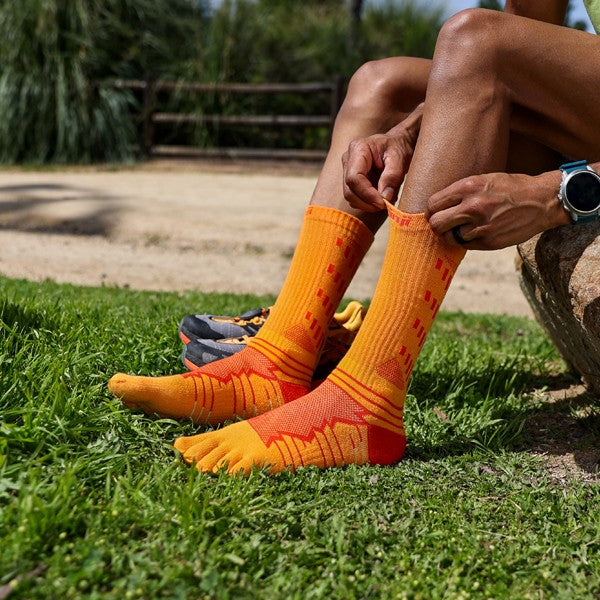 Équipe Injinji Ultra Run Orange Désert